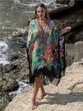 FRINGE KAFTAN JUNGLE